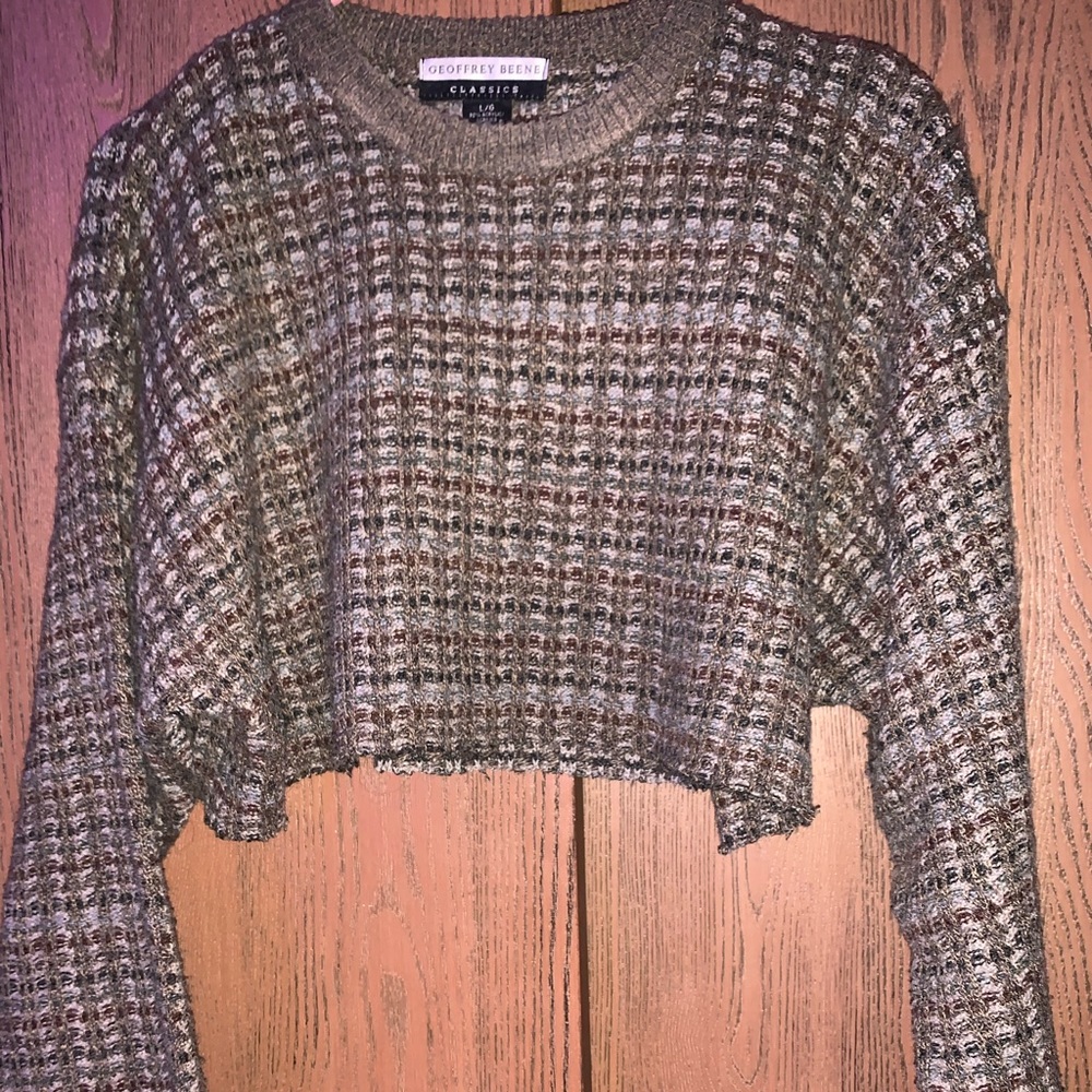 cropped sweater